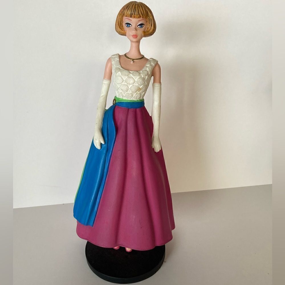 Vintage The Danbury Mint Fraternity Dance Barbie Figurine 1994